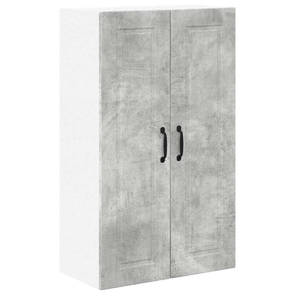 Keukenkast aan de muur met plank Beton Grijs 60 x 31 x 100 cm
