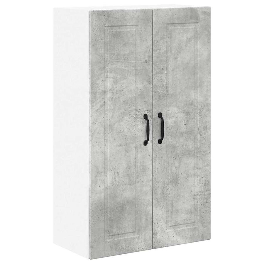 Keukenkast aan de muur met plank Beton Grijs 60 x 31 x 100 cm