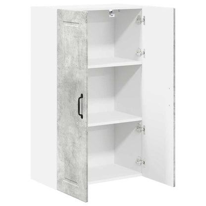 Keukenkast aan de muur met plank Beton Grijs 60 x 31 x 100 cm