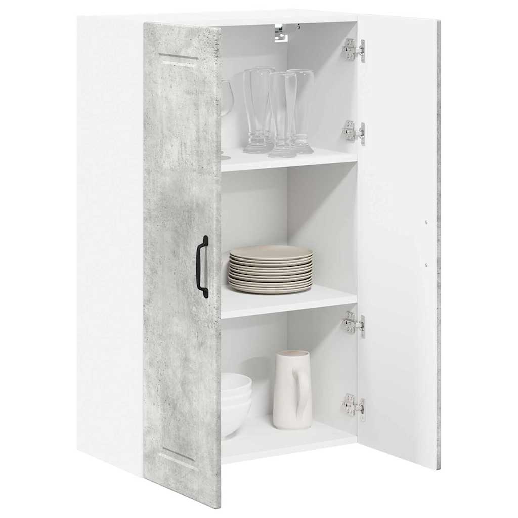 Keukenkast aan de muur met plank Beton Grijs 60 x 31 x 100 cm