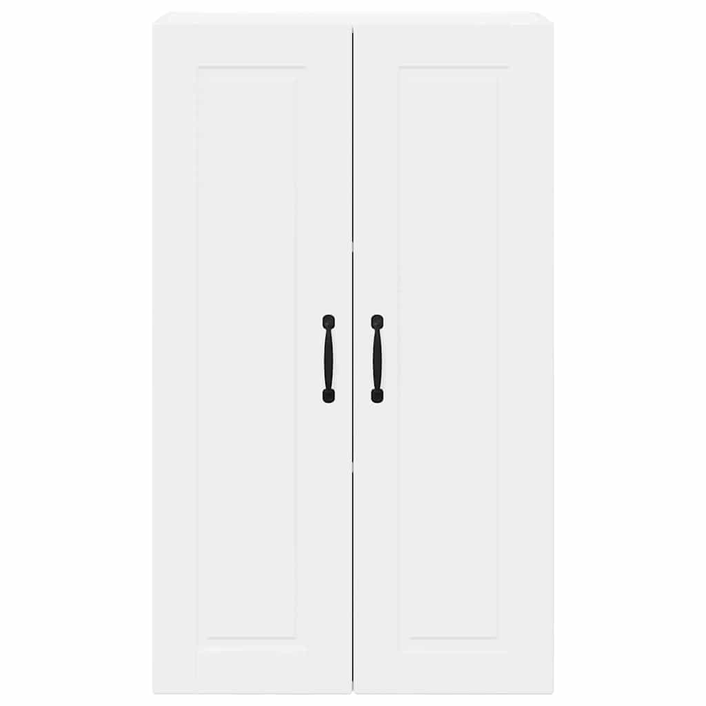 Keukenkast aan de muur met plank Hoogglans wit 60 x 31 x 100 cm