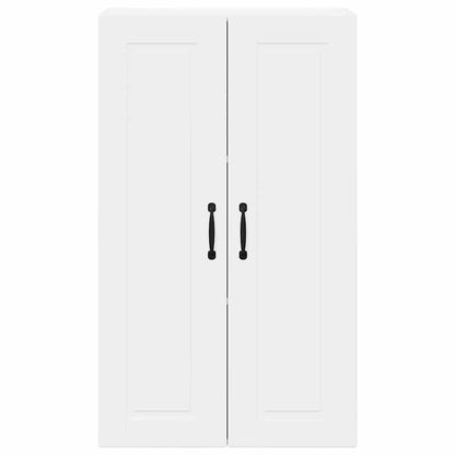 Keukenkast aan de muur met plank Hoogglans wit 60 x 31 x 100 cm