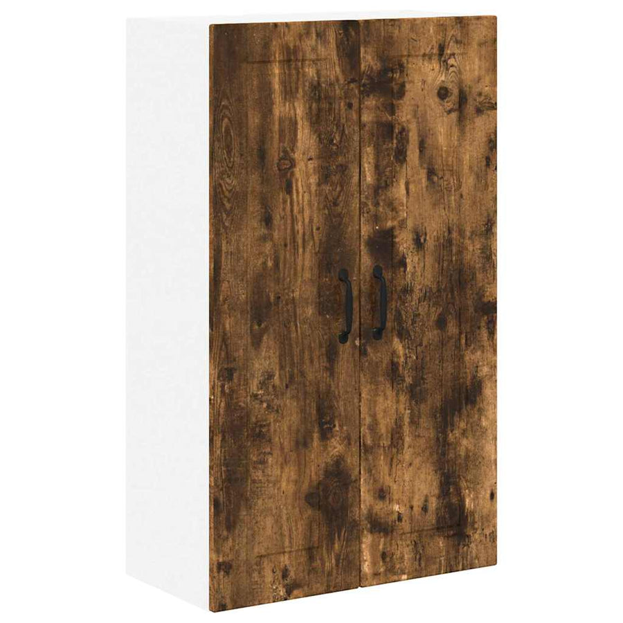 Keukenkast aan de muur met plank Gerookt eiken 60 x 31 x 100 cm
