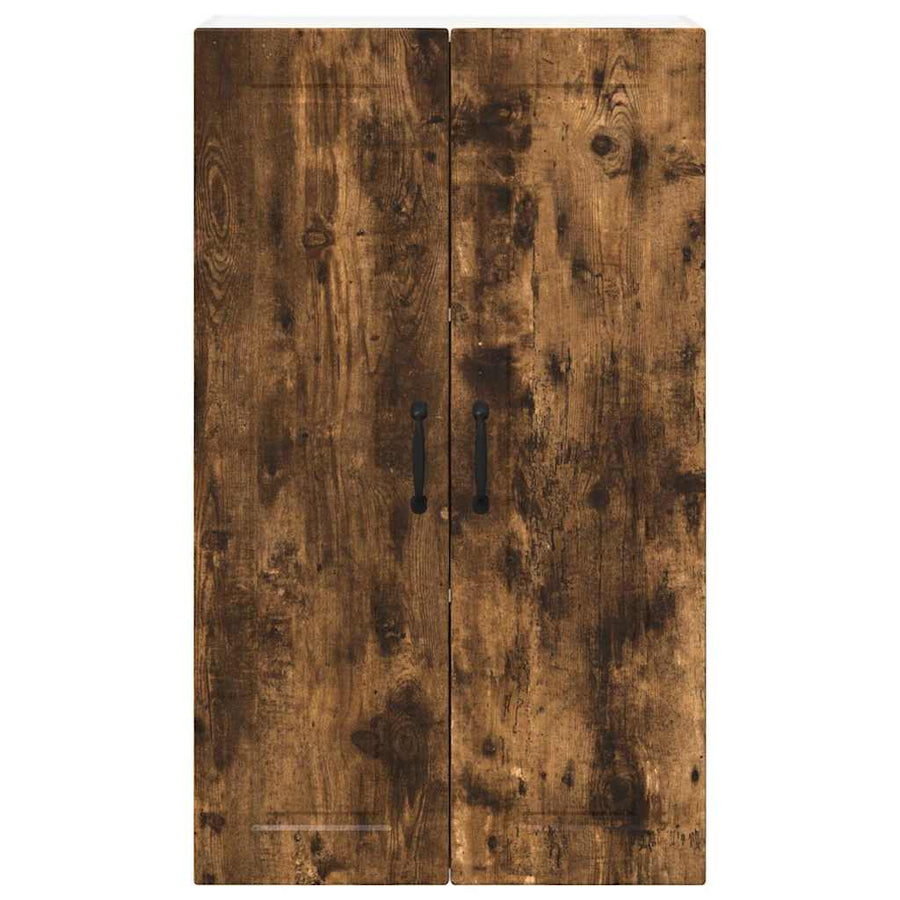 Keukenkast aan de muur met plank Gerookt eiken 60 x 31 x 100 cm