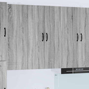 Keukenkast 60x31x100 cm grijs sonoma bewerkt hout