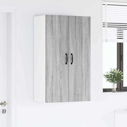 Keukenkast aan de muur met plank Grijs Sonoma 60 x 31 x 100 cm