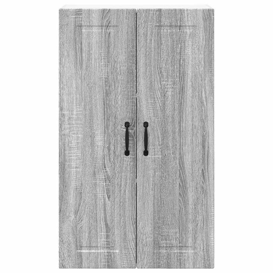 Keukenkast aan de muur met plank Grijs Sonoma 60 x 31 x 100 cm