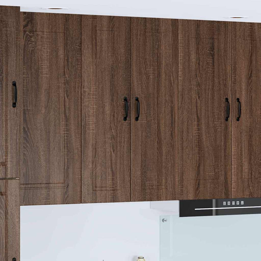 Keukenkast aan de muur met plank Bruin Eiken 60 x 31 x 100 cm