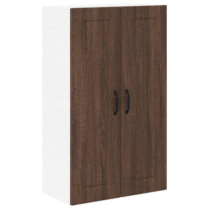 Keukenkast aan de muur met plank Bruin Eiken 60 x 31 x 100 cm