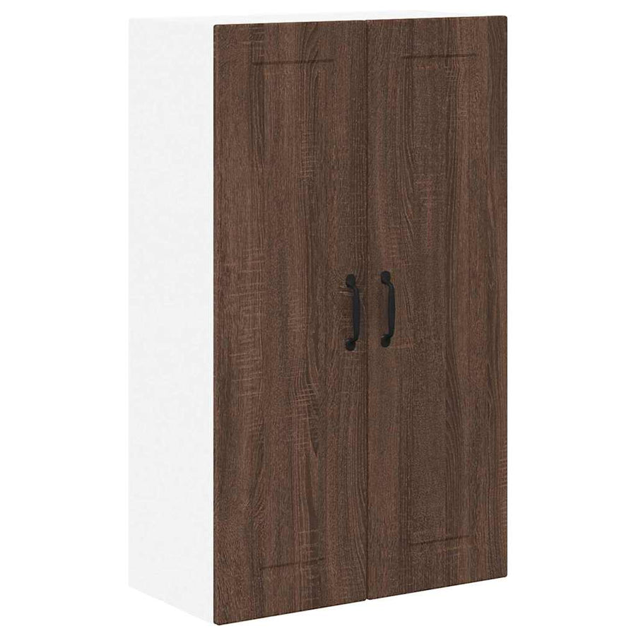 Keukenkast aan de muur met plank Bruin Eiken 60 x 31 x 100 cm