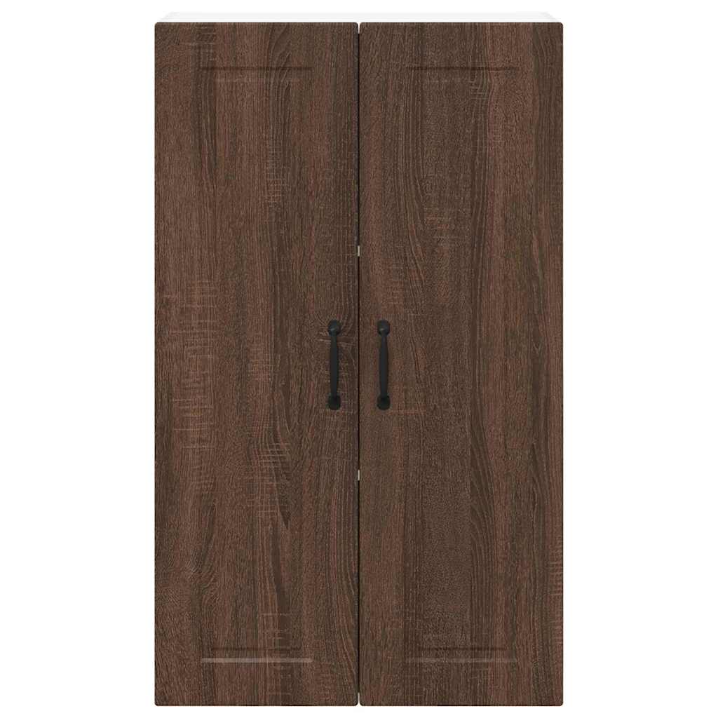 Keukenkast aan de muur met plank Bruin Eiken 60 x 31 x 100 cm