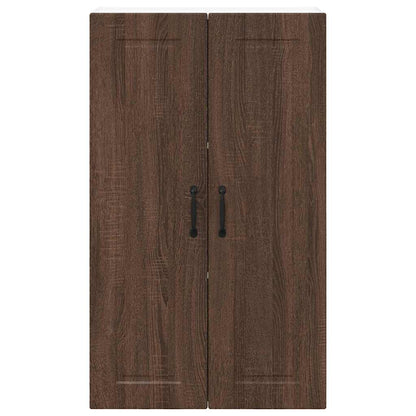 Keukenkast aan de muur met plank Bruin Eiken 60 x 31 x 100 cm