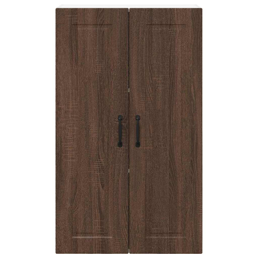 Keukenkast aan de muur met plank Bruin Eiken 60 x 31 x 100 cm