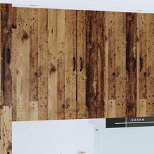 Keukenkast aan de muur Oud Hout 60 x 31 x 100 cm Bewerkt hout