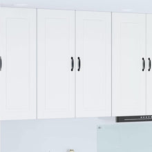 Keukenkast aan de muur Wit 80 x 31 x 100 cm Bewerkt hout