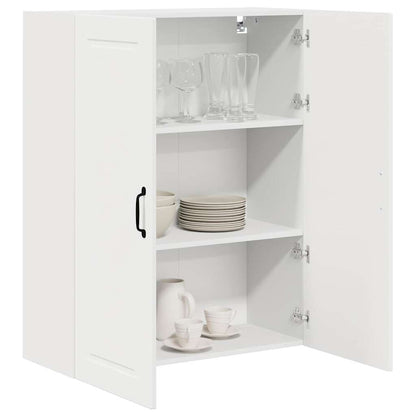 Keukenkast aan de muur Wit 80 x 31 x 100 cm Bewerkt hout