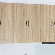 Keukenkast 80x31x100 cm Sonoma eiken bewerkt hout