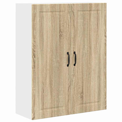 Keukenkast aan de muur met plank Sonoma Eiken 80 x 31 x 100 cm