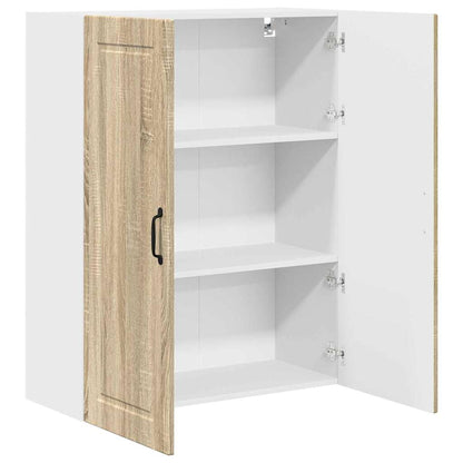 Keukenkast aan de muur met plank Sonoma Eiken 80 x 31 x 100 cm