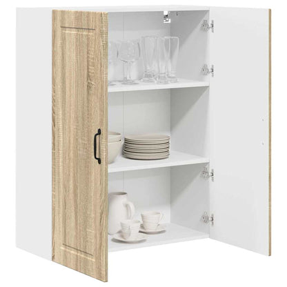 Keukenkast aan de muur met plank Sonoma Eiken 80 x 31 x 100 cm