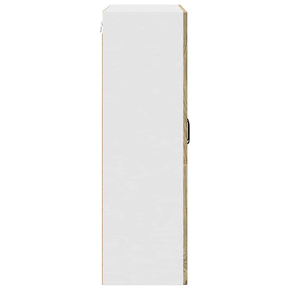 Keukenkast aan de muur met plank Sonoma Eiken 80 x 31 x 100 cm