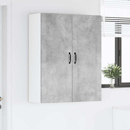 Keukenkast aan de muur met plank Beton Grijs 80 x 31 x 100 cm
