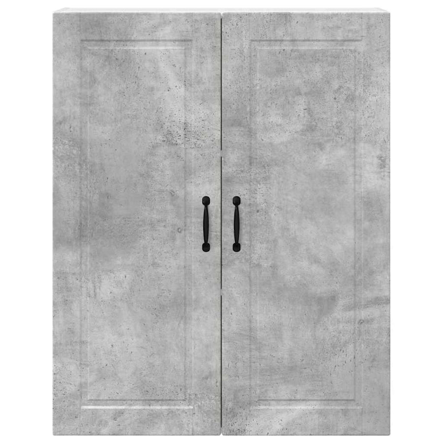 Keukenkast aan de muur met plank Beton Grijs 80 x 31 x 100 cm