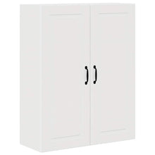Keukenkast aan de muur met plank Hoogglans wit 80 x 31 x 100 cm