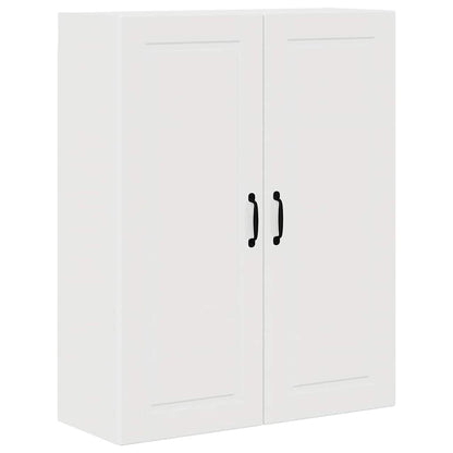 Keukenkast aan de muur met plank Hoogglans wit 80 x 31 x 100 cm