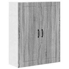 Keukenkast aan de muur met plank Grijs Sonoma 80 x 31 x 100 cm