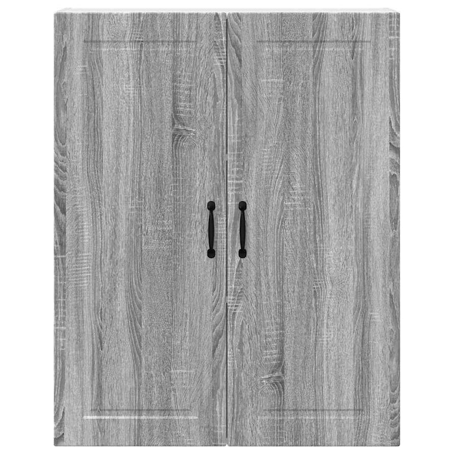 Keukenkast aan de muur met plank Grijs Sonoma 80 x 31 x 100 cm