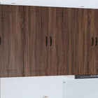 Keukenkast 80x31x100 cm bruin eiken