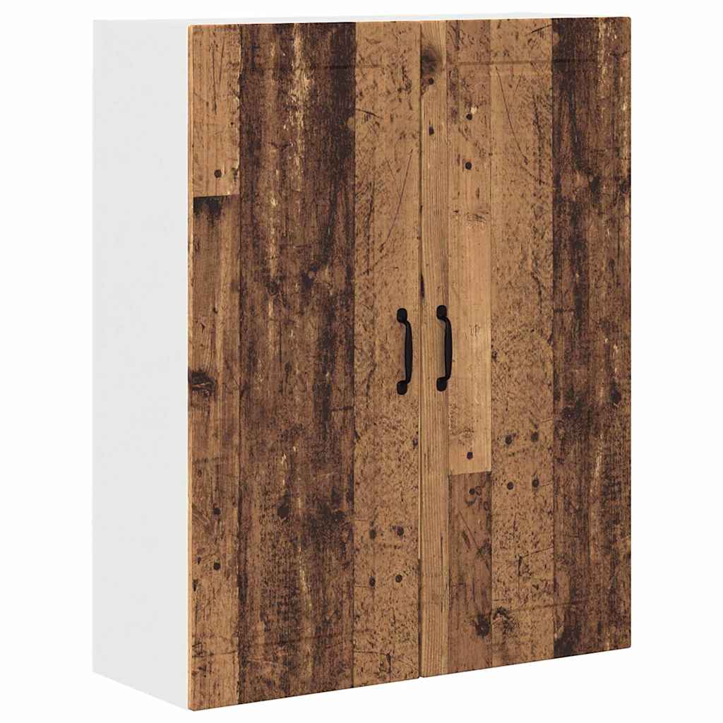 Keukenkast aan de muur Oud Hout 80 x 31 x 100 cm Bewerkt hout