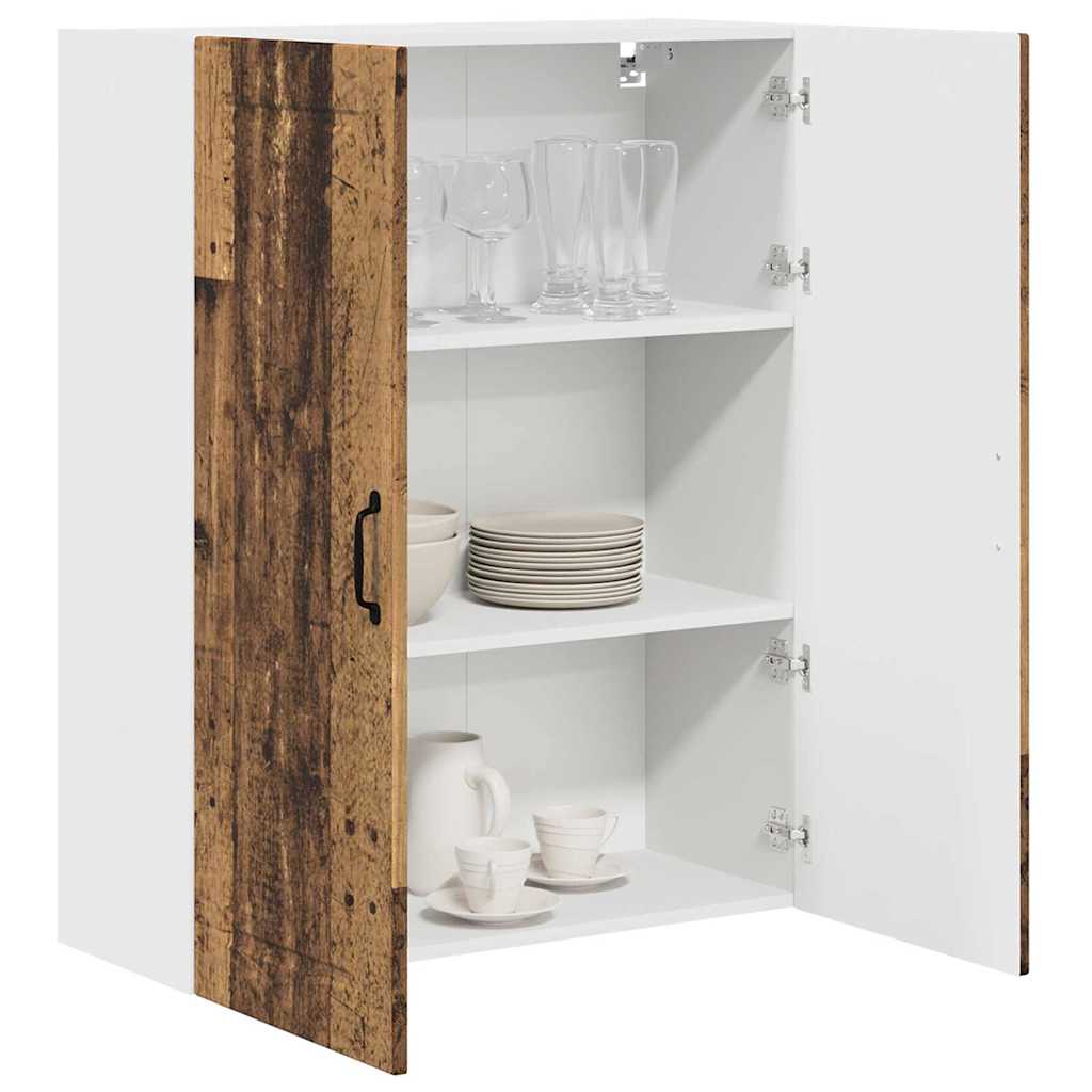 Keukenkast aan de muur Oud Hout 80 x 31 x 100 cm Bewerkt hout