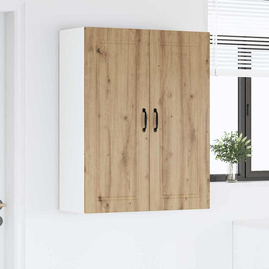 Keukenkast aan de muur met plank Artisan Eiken 80 x 31 x 100 cm
