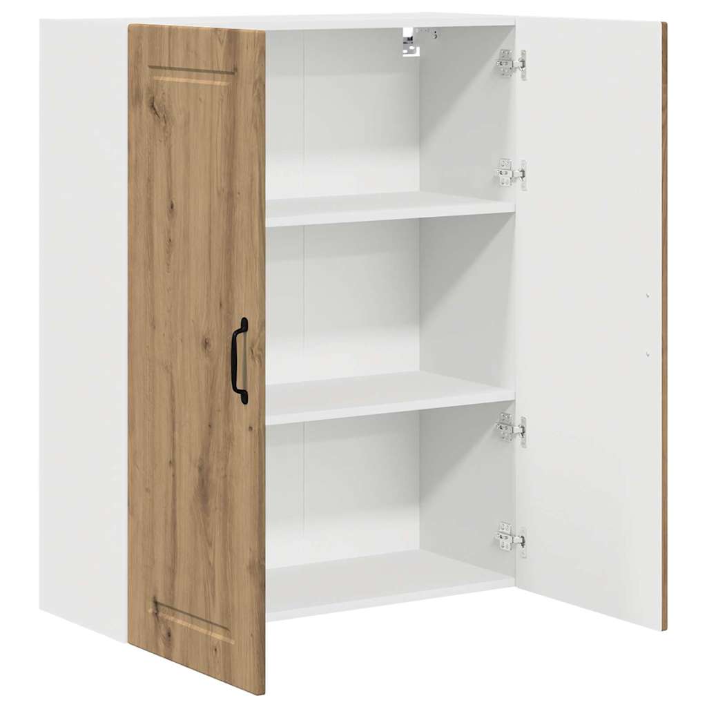 Keukenkast aan de muur met plank Artisan Eiken 80 x 31 x 100 cm