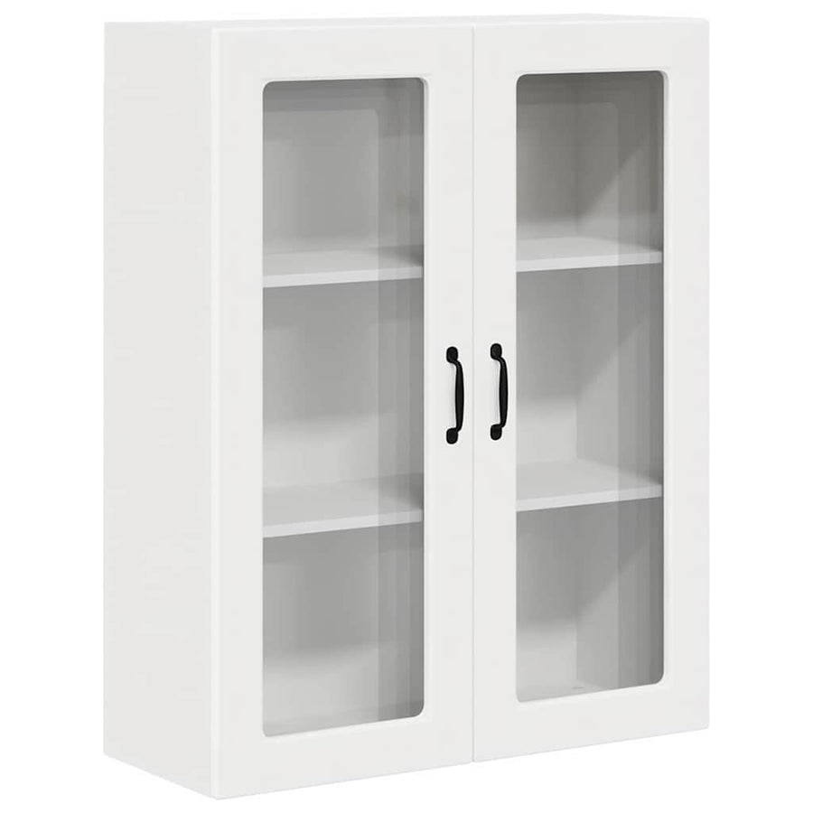 Keukenkast aan de muur Wit 80 x 31 x 100 cm Bewerkt hout