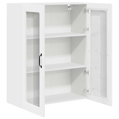 Keukenkast aan de muur Wit 80 x 31 x 100 cm Bewerkt hout