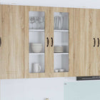 Keukenkast 80x31x100 cm Sonoma eiken bewerkt hout