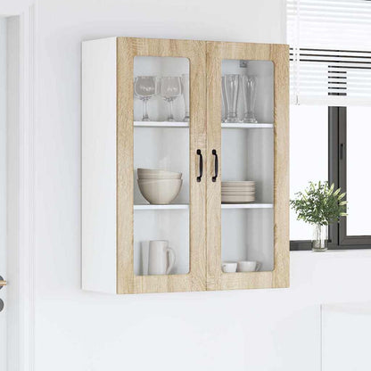 Keukenkast aan de muur met plank Sonoma Eiken 80 x 31 x 100 cm