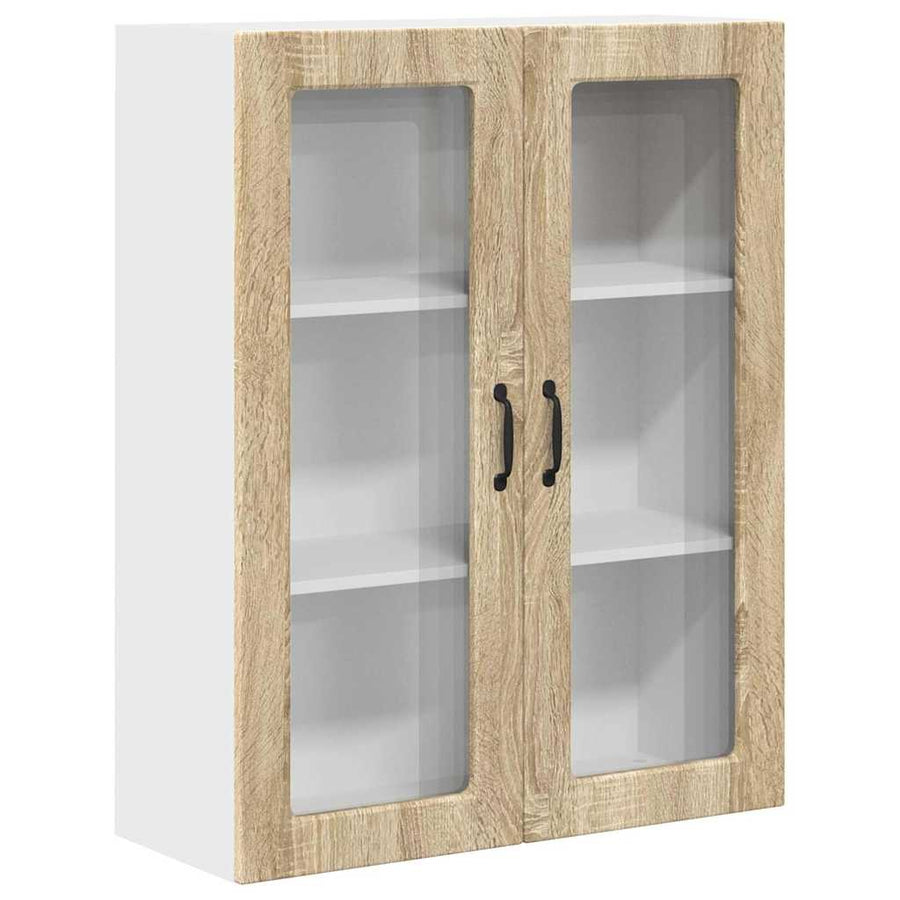 Keukenkast aan de muur met plank Sonoma Eiken 80 x 31 x 100 cm