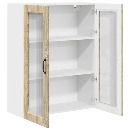 Keukenkast aan de muur met plank Sonoma Eiken 80 x 31 x 100 cm