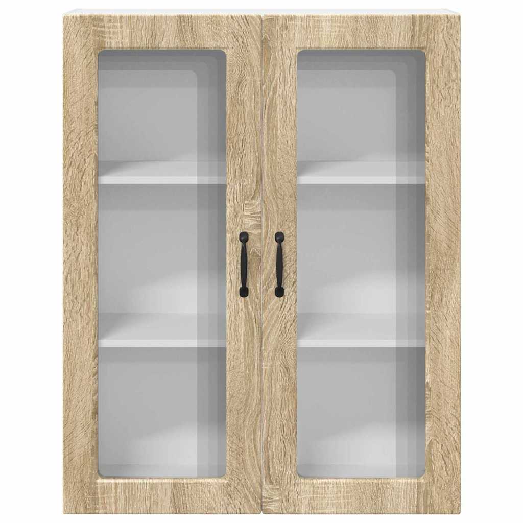 Keukenkast aan de muur met plank Sonoma Eiken 80 x 31 x 100 cm