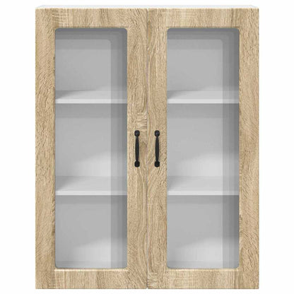 Keukenkast aan de muur met plank Sonoma Eiken 80 x 31 x 100 cm