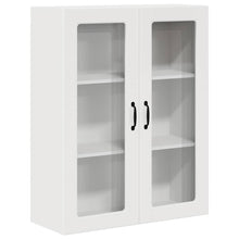 Keukenkast aan de muur met plank Hoogglans wit 80 x 31 x 100 cm