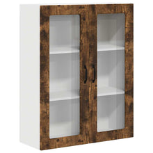 Keukenkast aan de muur met plank Gerookt eiken 80 x 31 x 100 cm