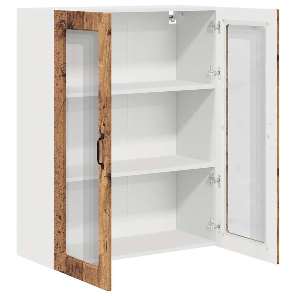 Keukenkast aan de muur Oud Hout 80 x 31 x 100 cm Bewerkt hout