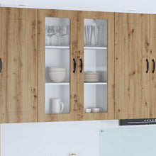 Keukenkast aan de muur met plank Artisan Eiken 80 x 31 x 100 cm