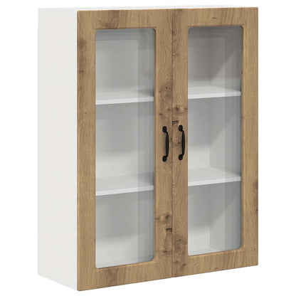 Keukenkast aan de muur met plank Artisan Eiken 80 x 31 x 100 cm