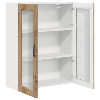 Keukenkast aan de muur met plank Artisan Eiken 80 x 31 x 100 cm